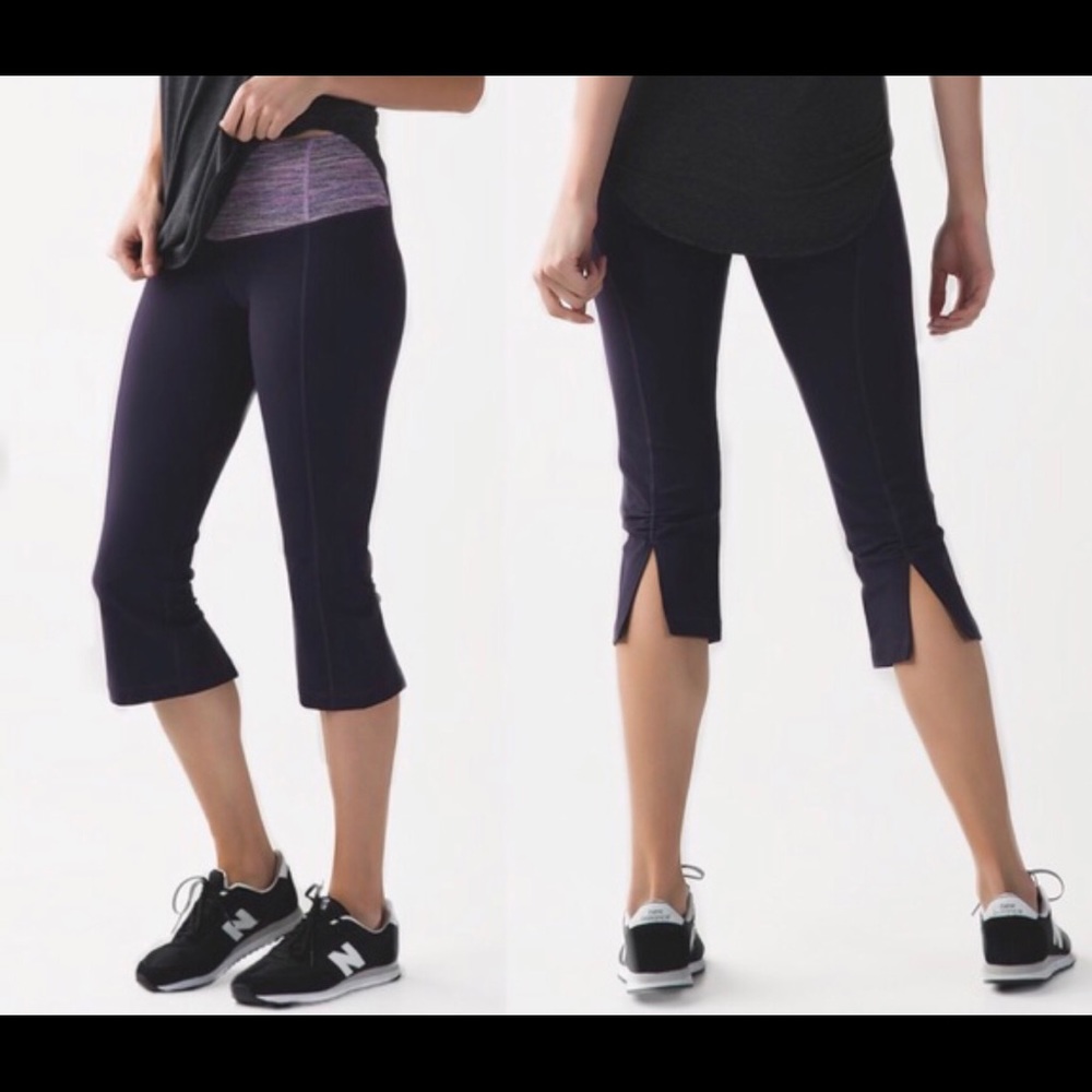 NWT Lululemon Gather & Crow Crop II Leggings Sz 8